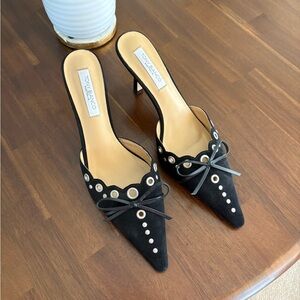 Tony Bianco Shae Mule in Black Suede